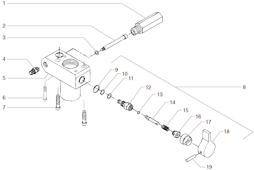 330 Pump Block Assembly Parts